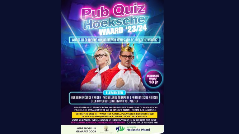 Pubquiz Hoeksche Waard Omroep Hoeksche Waard