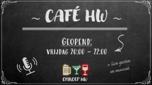 Vanavond in Café HW: