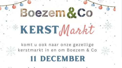 Kerstmarkt Boezem & Co op 11 december